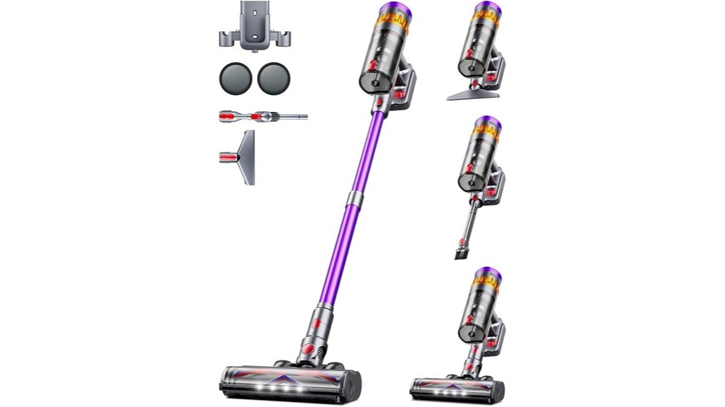 powerful cordless long lasting vacuum cleaner