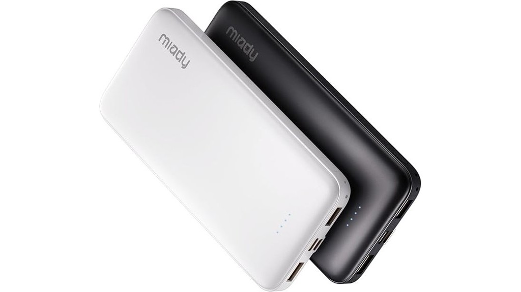 powerful dual port portable phone charger