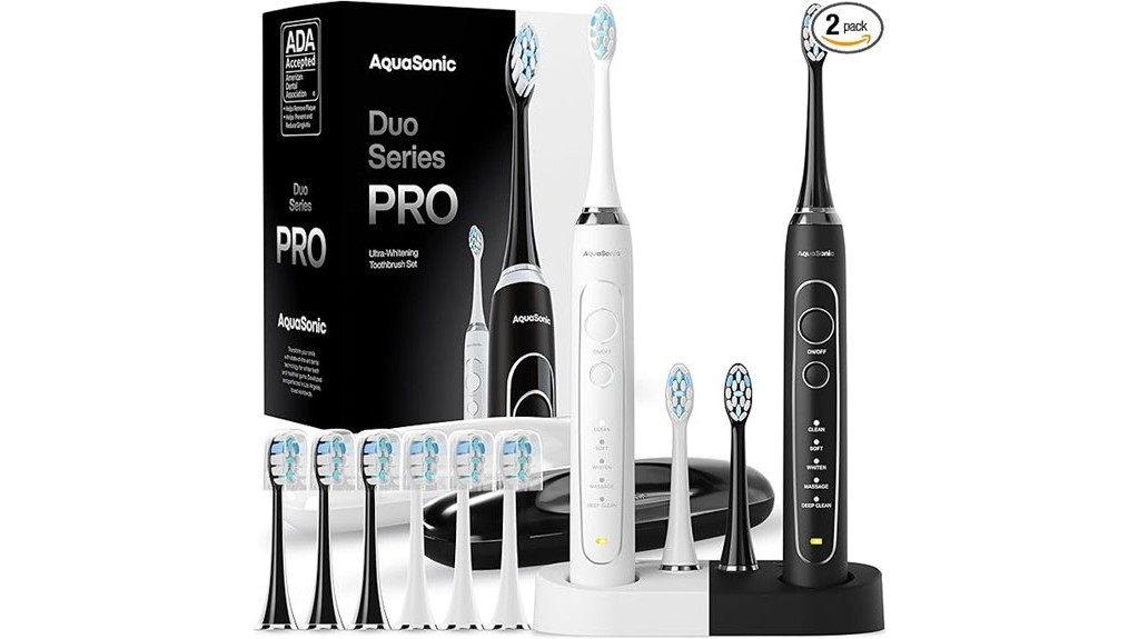 powerful electric toothbrush set