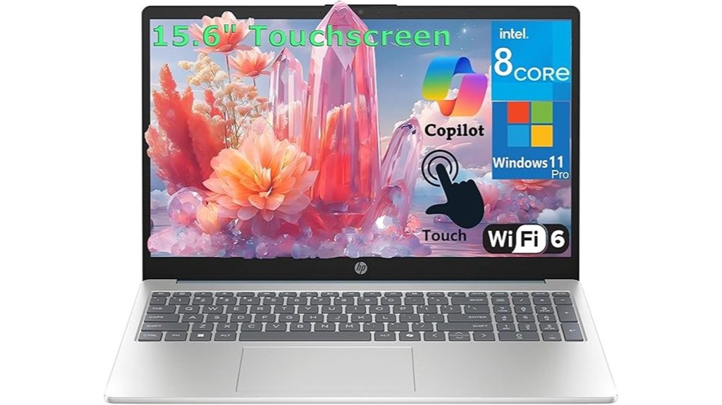 powerful expansive touchscreen laptop computer
