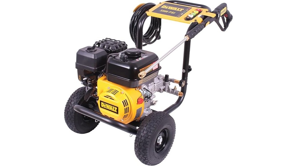 powerful gas powered pressure washer