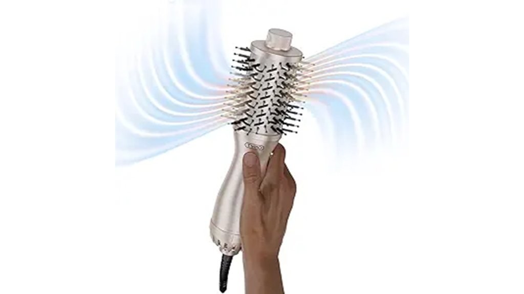 powerful hair drying and styling