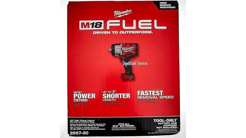 powerful impact wrench with friction