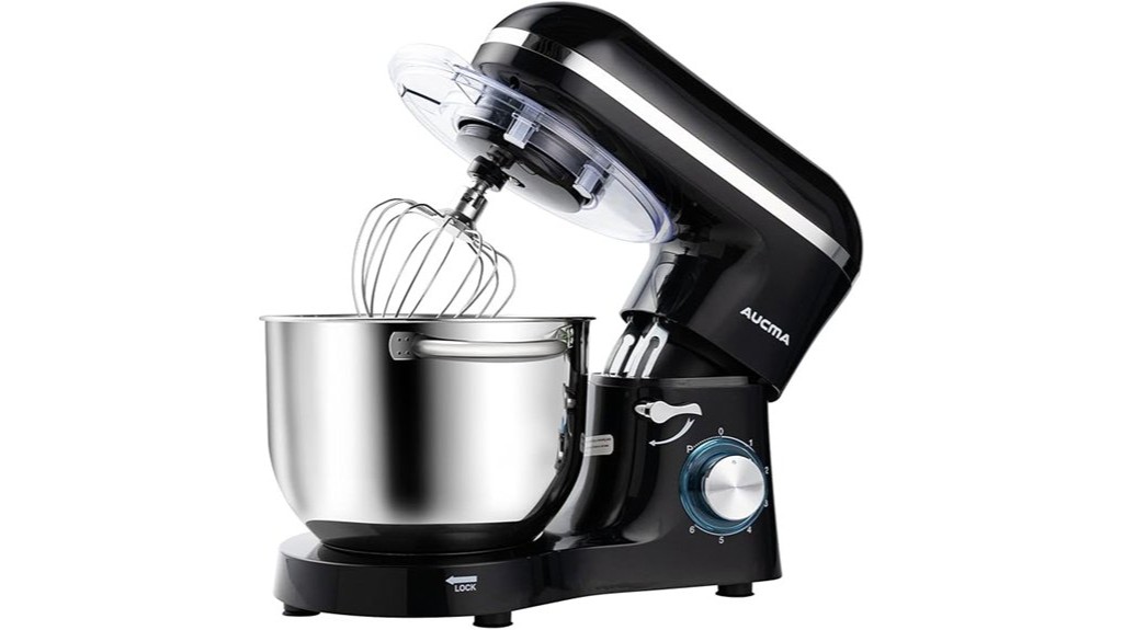 powerful kitchen appliance in black