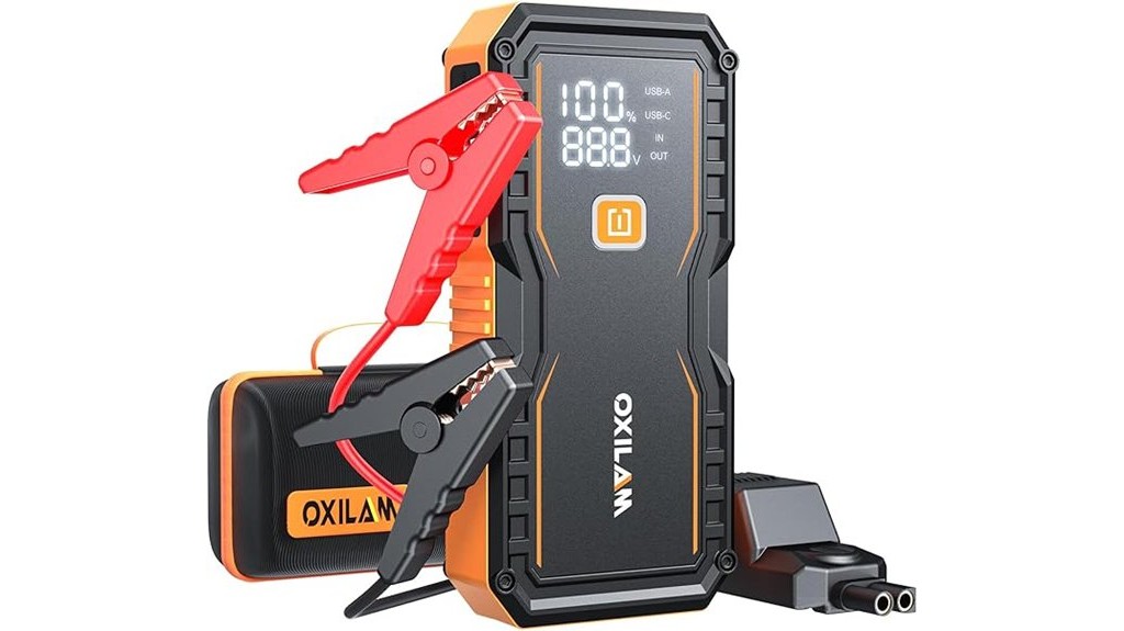 powerful lithium car jump starter