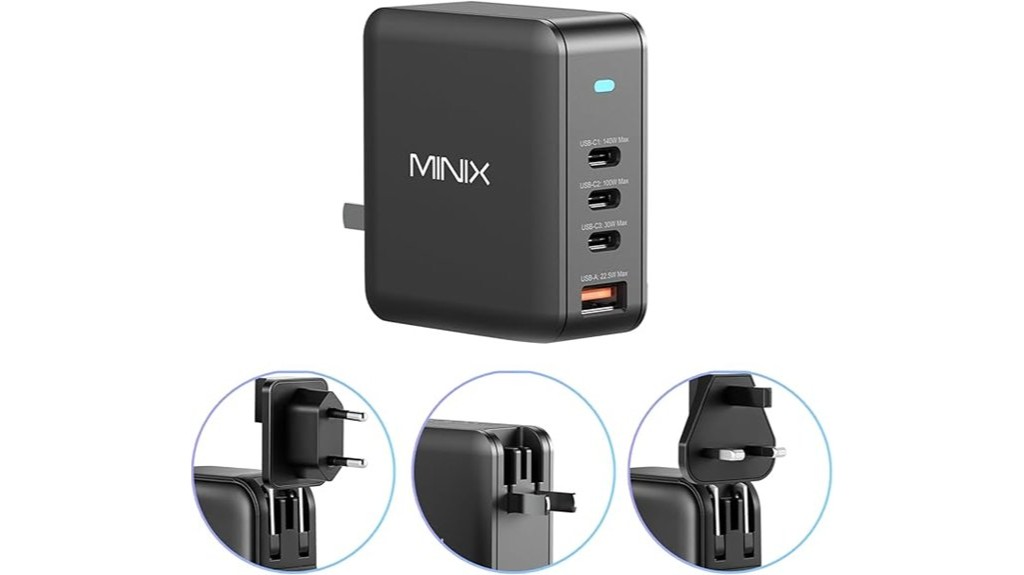 powerful multi port usb c gan charger