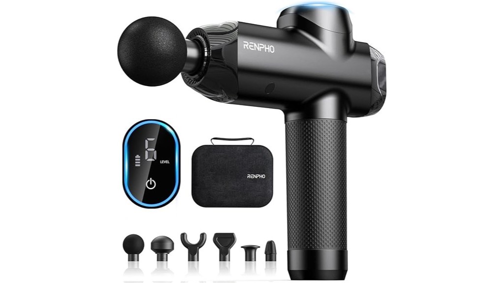 powerful percussive muscle massager