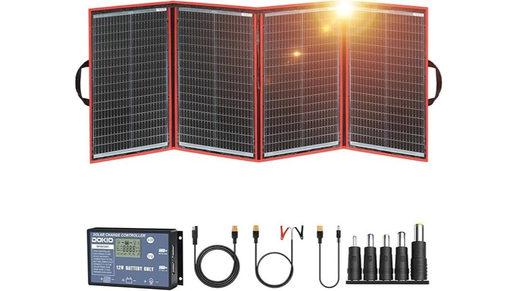 powerful portable foldable solar generator