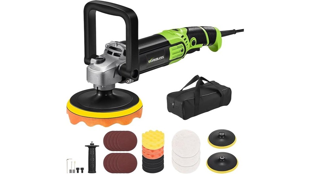 powerful rotary car polisher