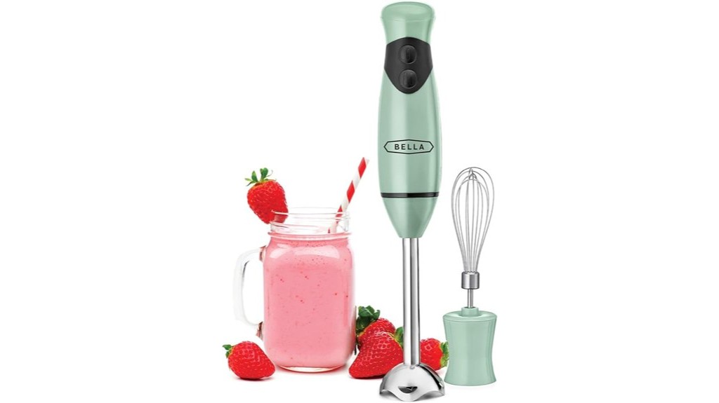 powerful stainless steel immersion blender