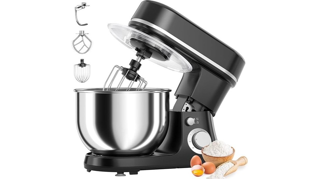 powerful stand mixer large capacity