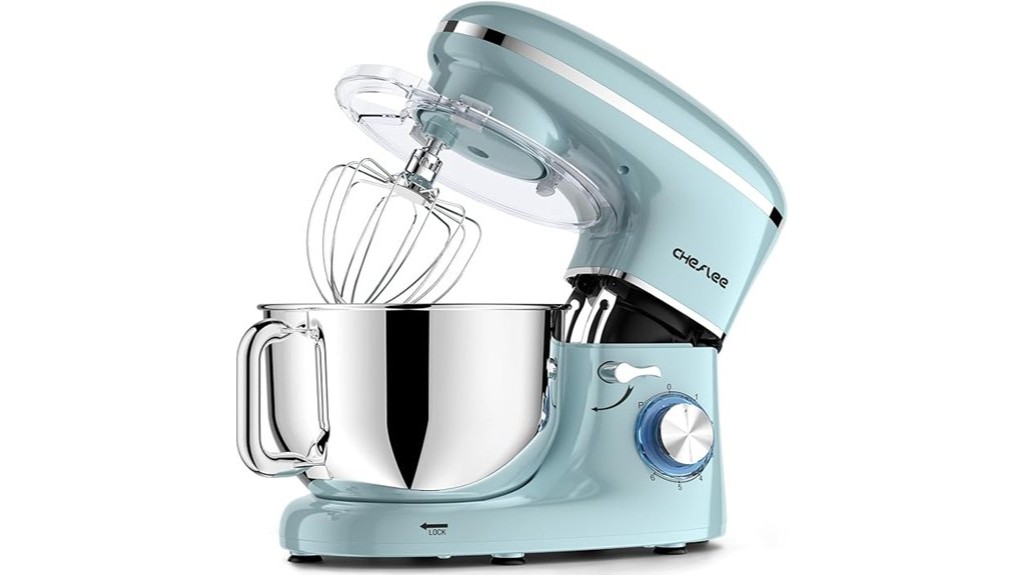 powerful stand mixer with large bowl