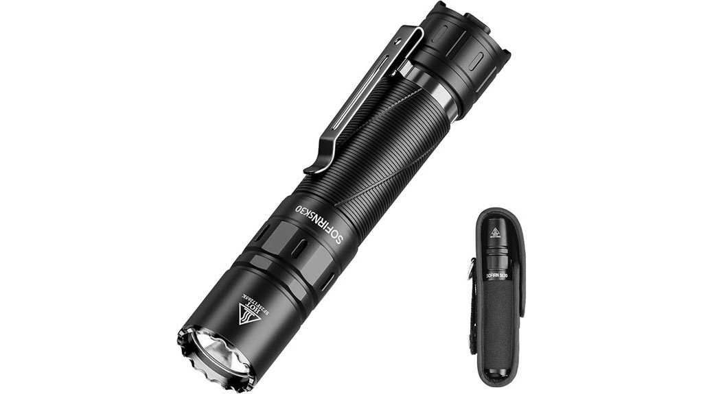 powerful tactical flashlight with 3000 lumens