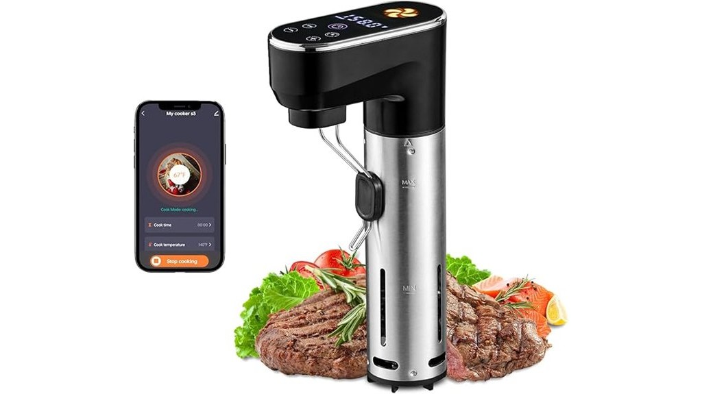 powerful wi fi enabled sous vide machine