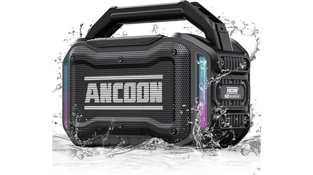 powerful wireless waterproof bass enhanced