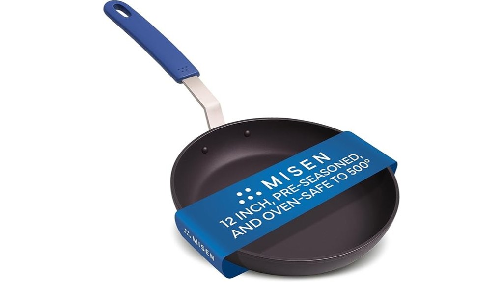 pre seasoned carbon steel fry pan