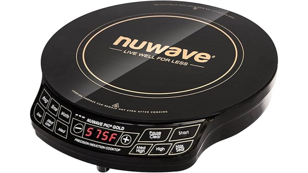 precision induction gold cooktop