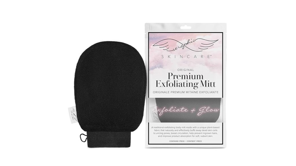 premium body exfoliating mitt