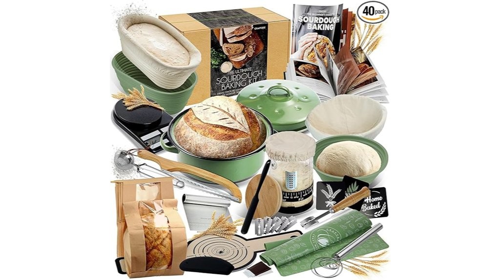 premium sourdough starter kit