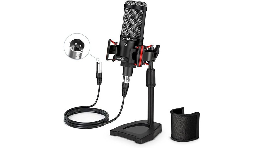 professional cardioid condenser microphone