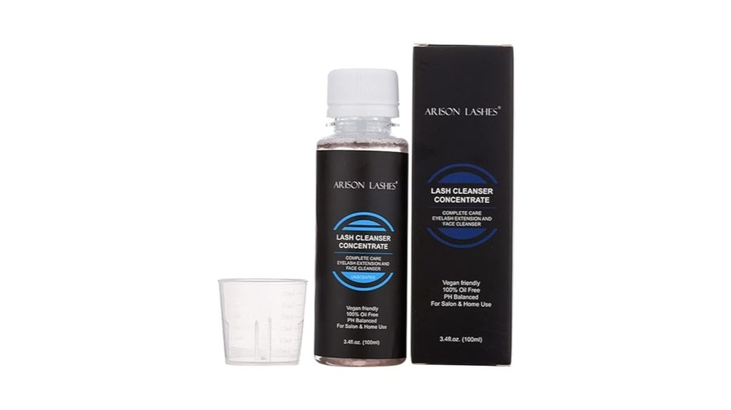 professional lash extensions shampoo