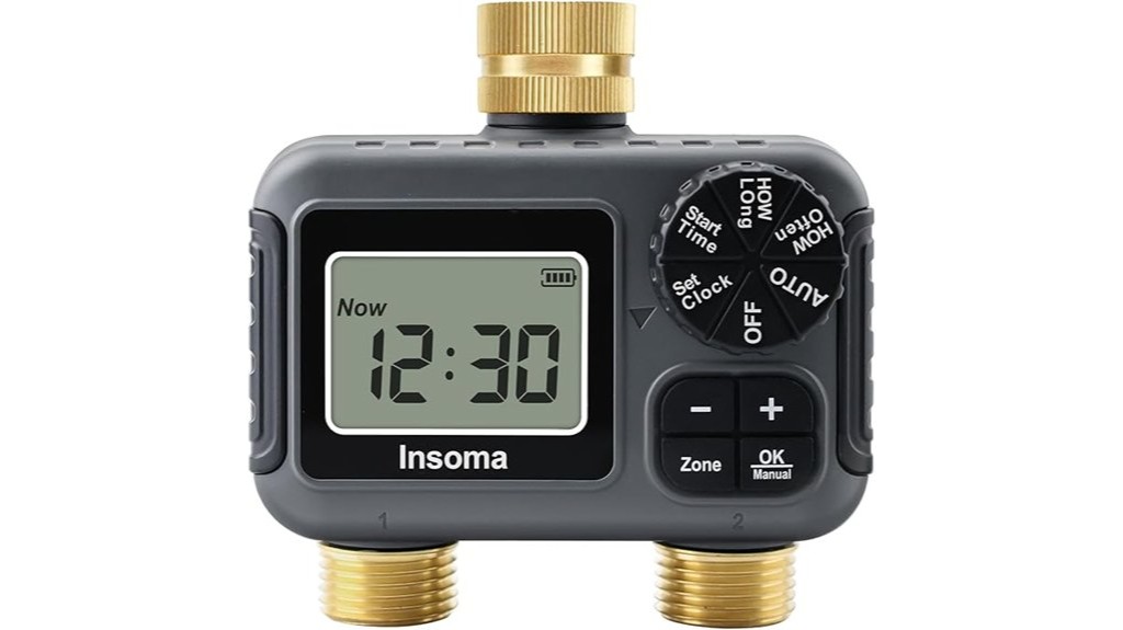 programmable outdoor hose faucet timers