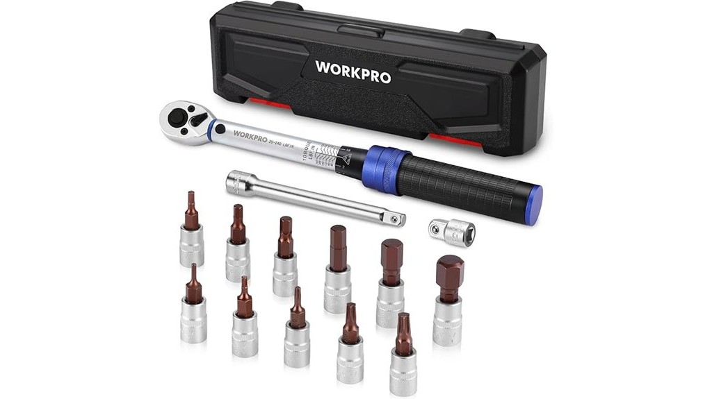 quarter inch drive torque wrench set