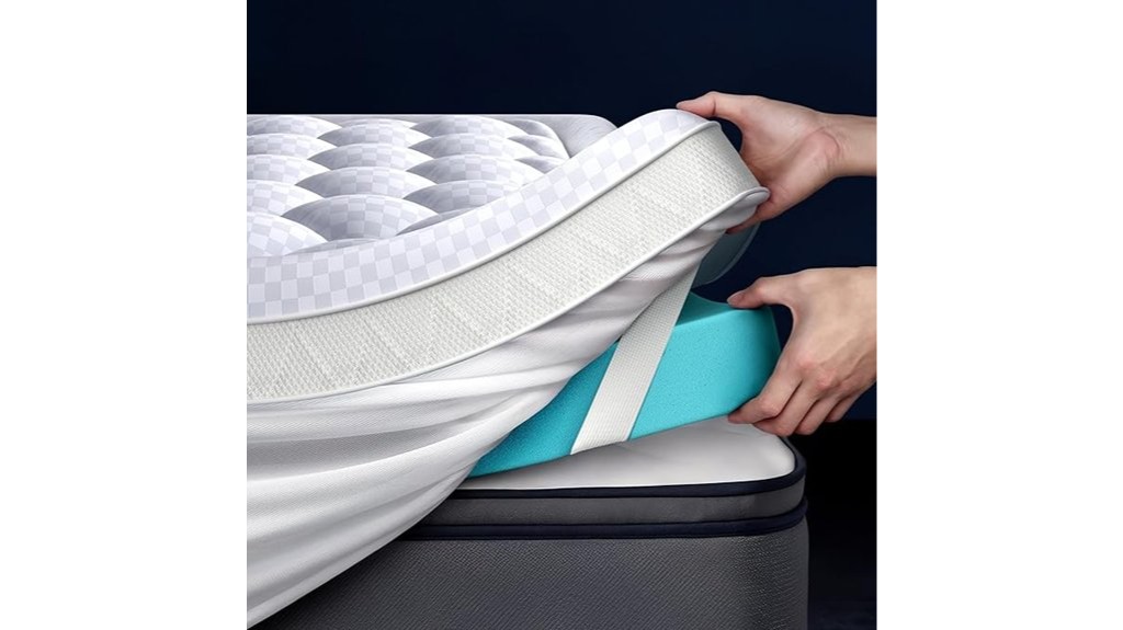queen size memory foam topper