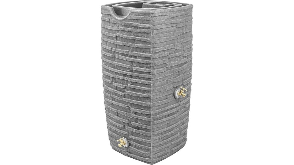 rainwater collection barrel 50 gallons