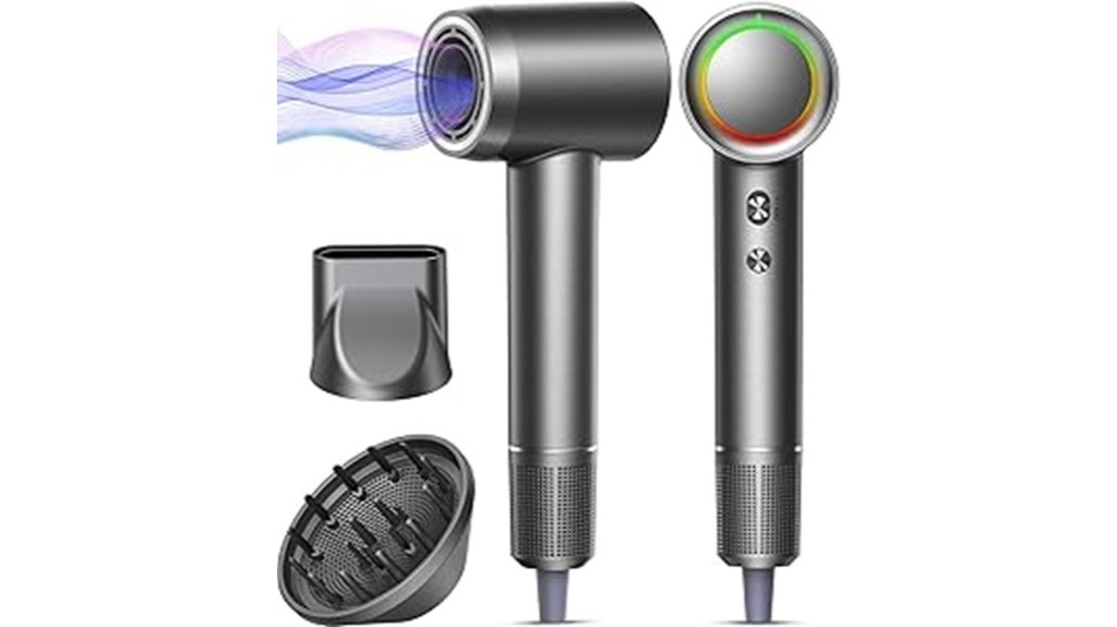 rapid efficient hair drying device