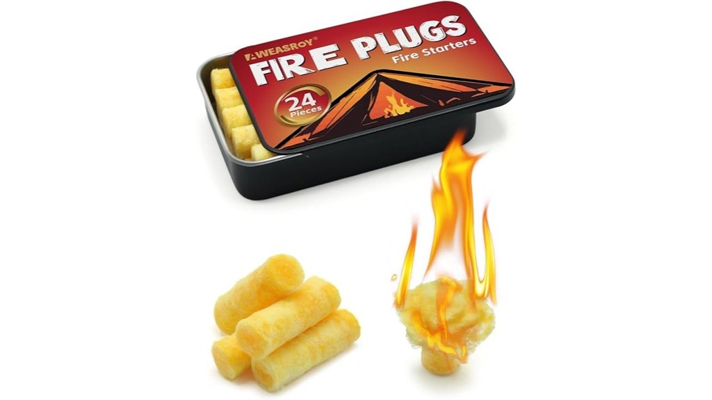 readily ignitable fire starters