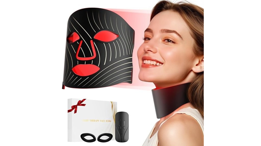rechargeable led light therapy mask