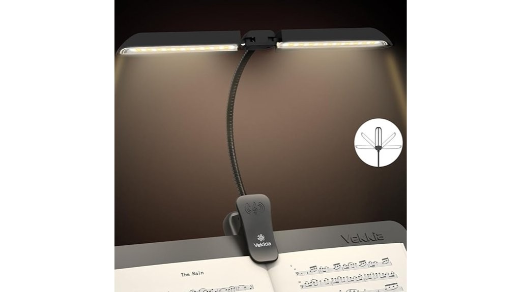 rechargeable led music stand light