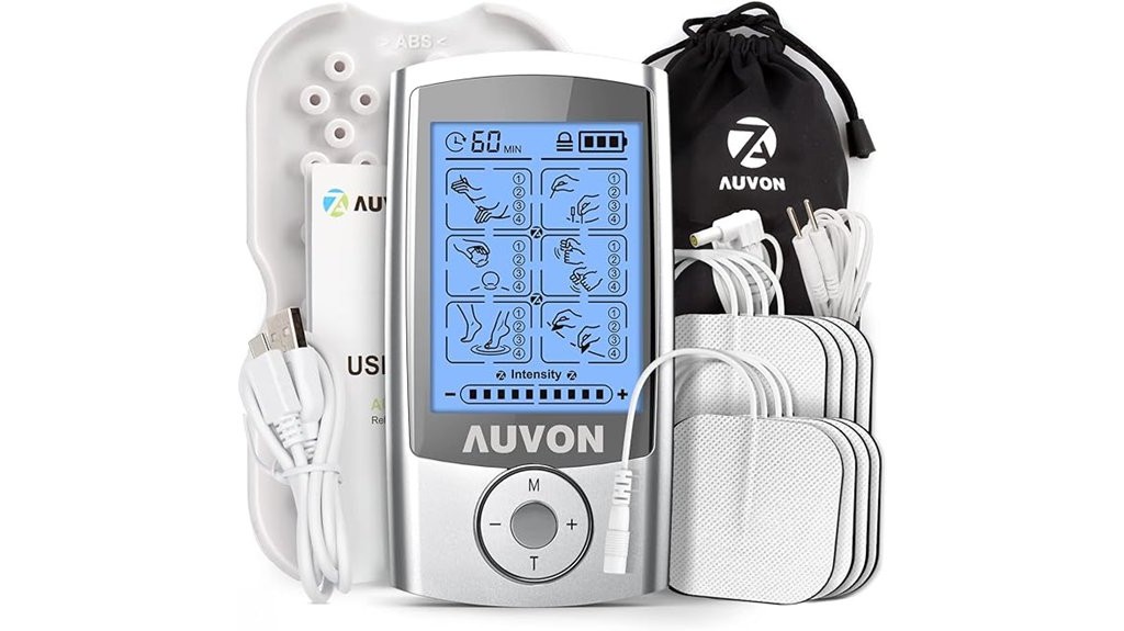 rechargeable muscle stimulation device