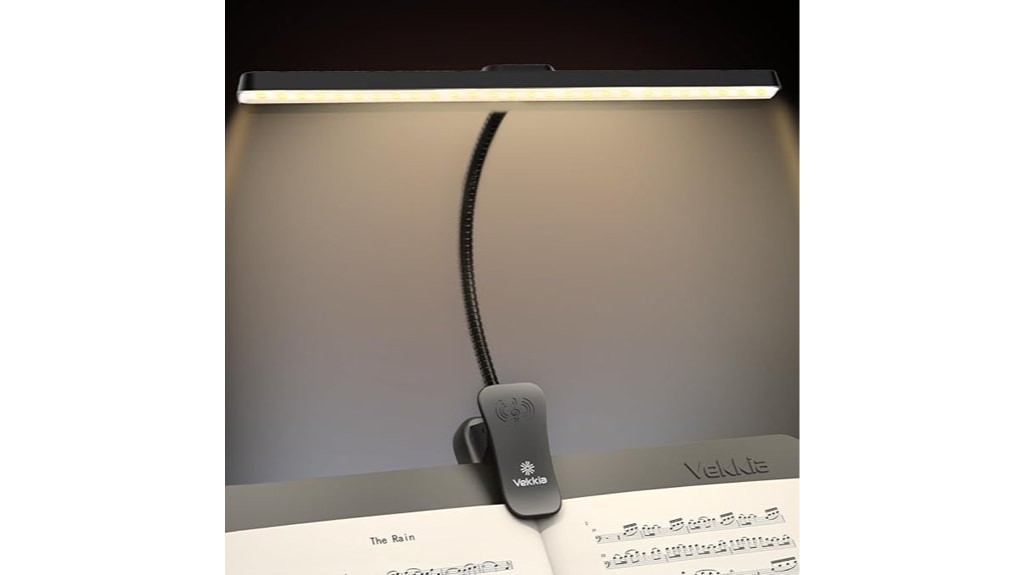 rechargeable professional music stand light