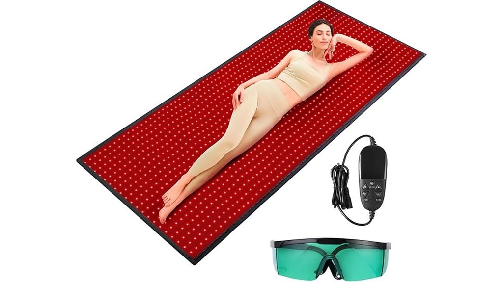 red light therapy mat