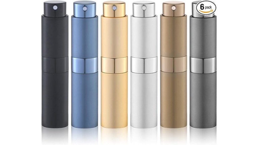refillable travel sized perfume bottles
