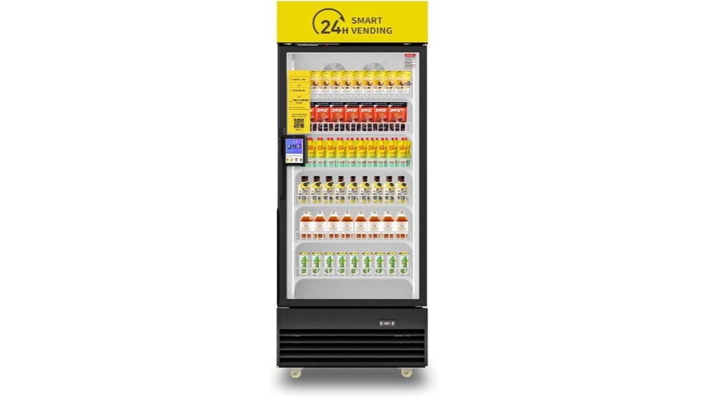 refrigerated smart combo beverage machine