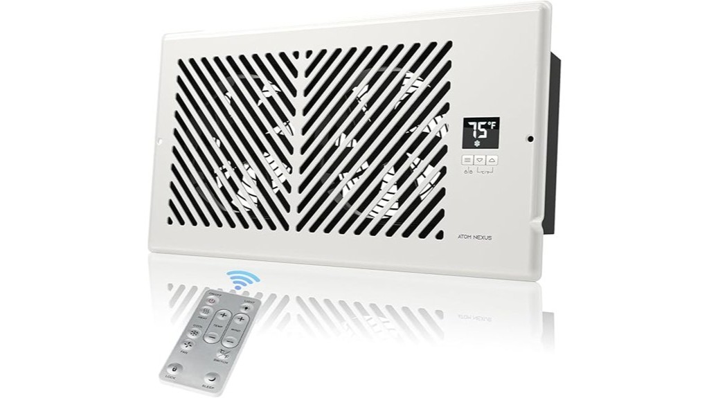 register booster fan vents