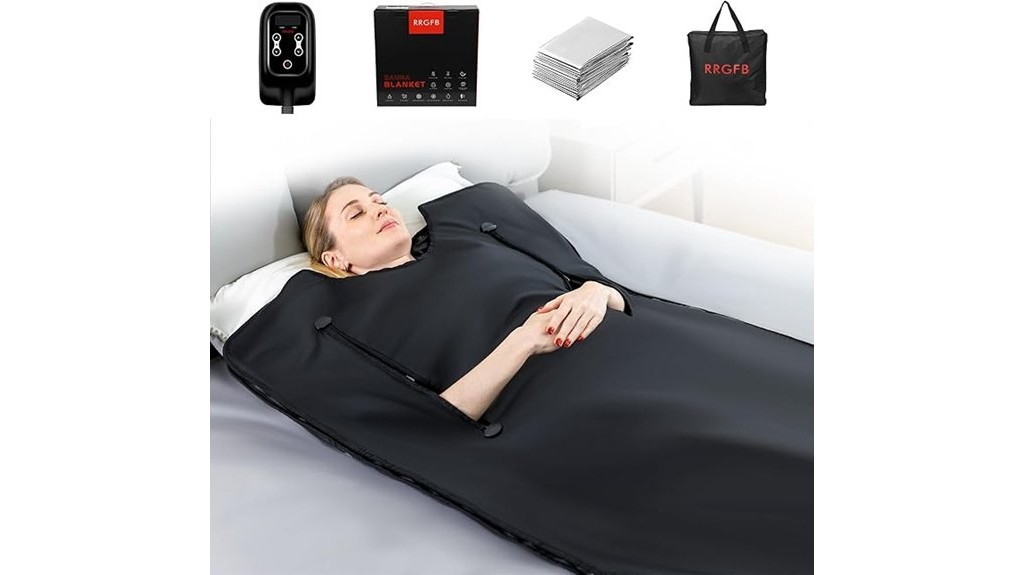 relaxing home infrared sauna blanket