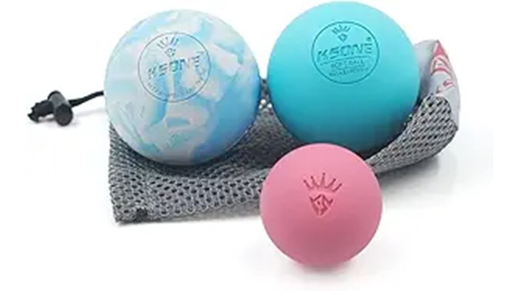 relaxing massage lacrosse ball set