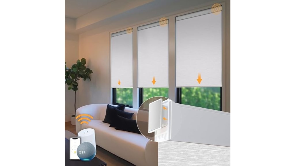 remote controlled motorized blinds