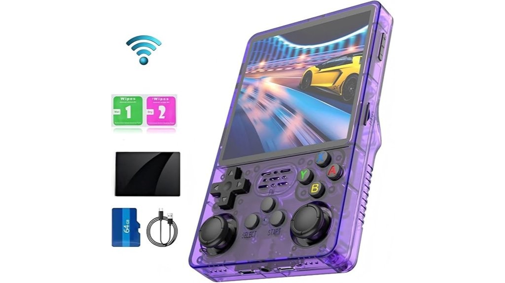 retro handheld game console