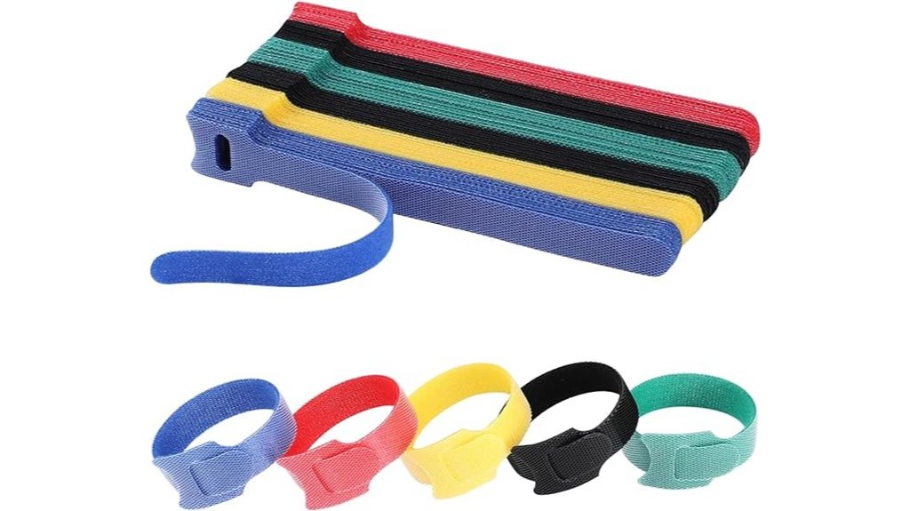 reusable cable ties 6 inch 120 pieces