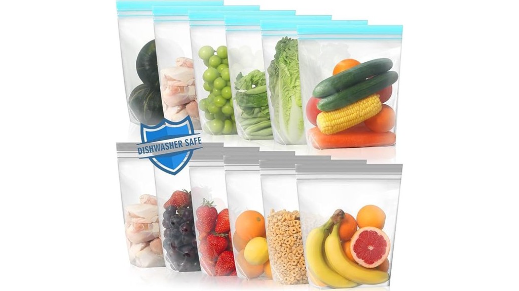 reusable gallon sized freezer bags