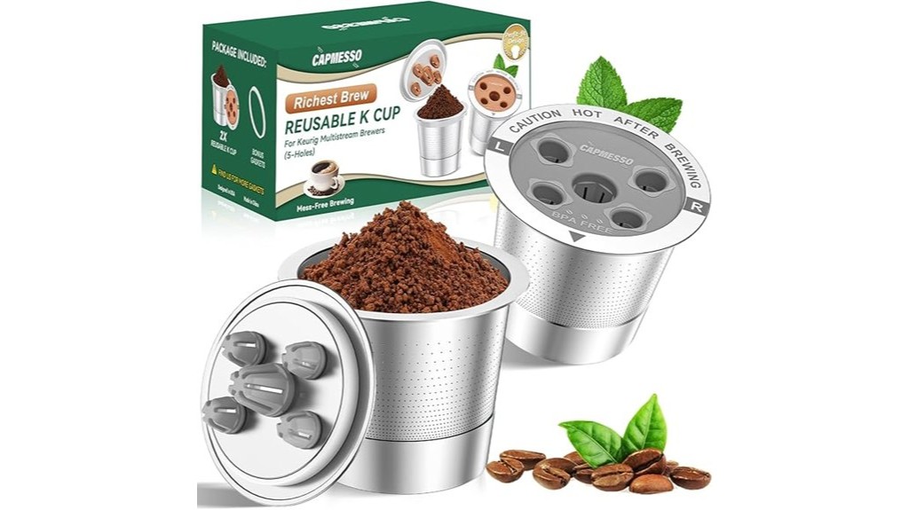 reusable keurig coffee capsules