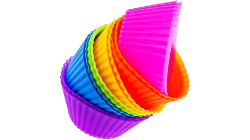 reusable silicone cupcake baking cups