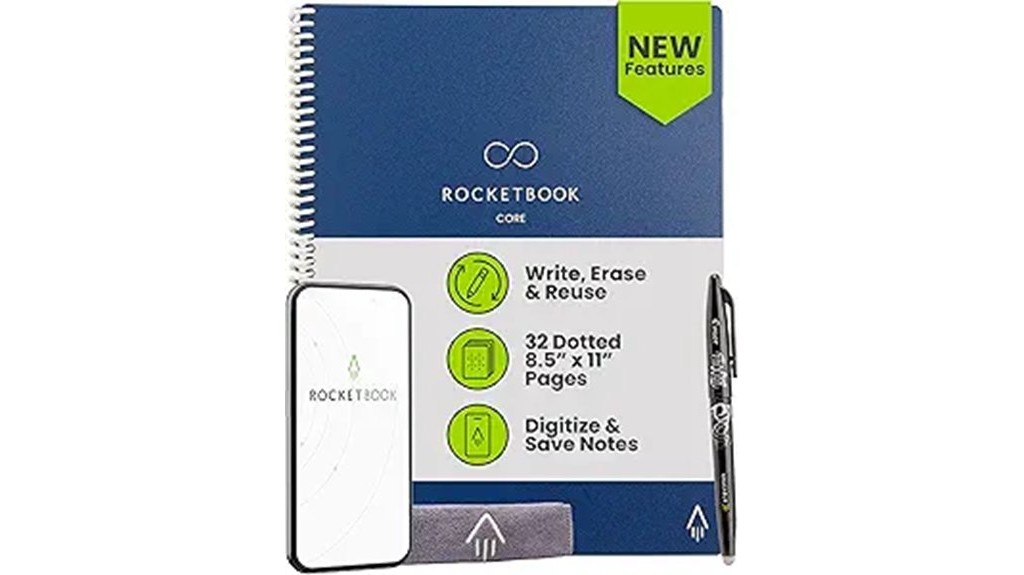 reusable spiral bound notebook