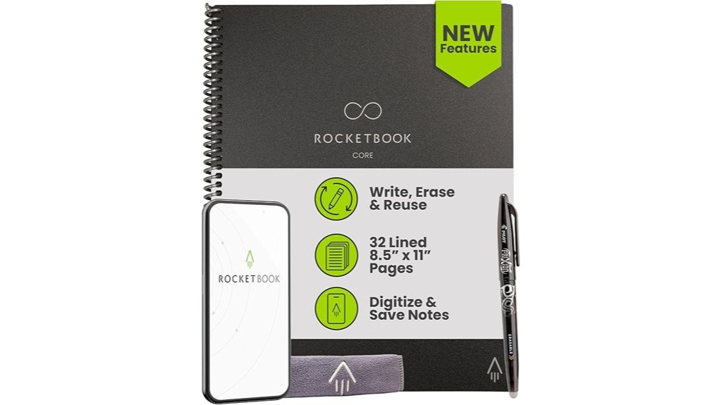 reusable spiral note book