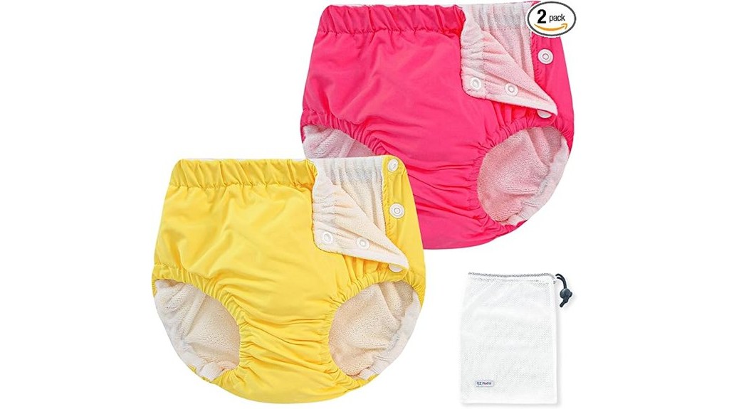 reusable toddler swim diapers two pack